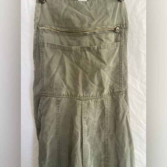 Karen Zambos Overalls in khaki Size Small - Picture 9 of 16